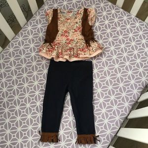 Toddler cowgirl outfit